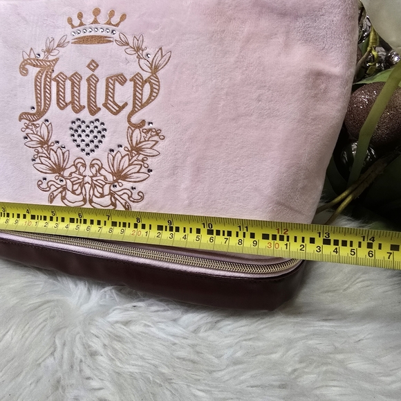 Juicy Couture Pink/ Brown oG Cosmetic BagVERY RARE! New - Picture 2 of 7